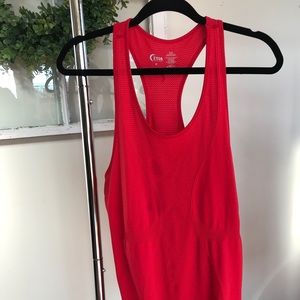 Zyia Copper Charged Tank. Medium. Red